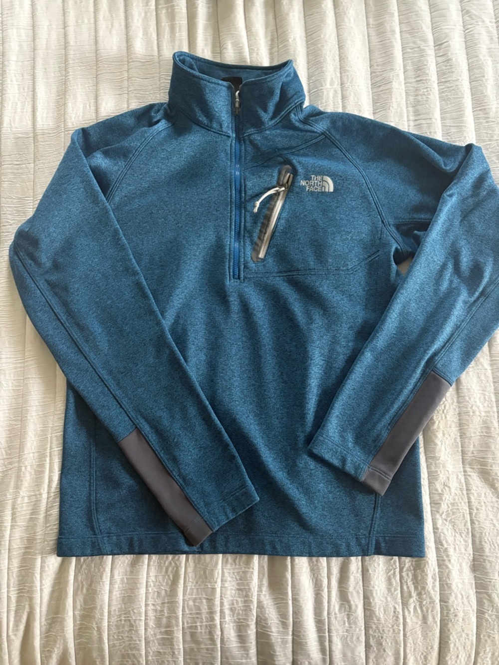 The North Face Blue Quarter-Zip Fleece Pullover